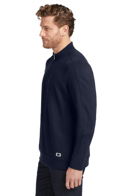 River Blue Nvy OGIO Luuma 1/2-Zip Fleece. OG813 plain