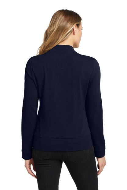 River Blue Nvy OGIO Women's Hinge Full-Zip. LOG820 plain