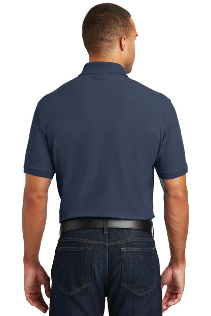 River Blue Nvy Port Authority Core Classic Pique Pocket Polo. K100P plain