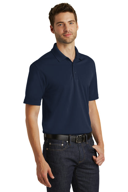 River Blue Nvy Port Authority Dry Zone UV Micro-Mesh Polo. K110 plain