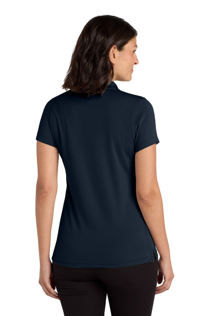 River Blue Nvy Port Authority Women's Dry Zone UV Micro-Mesh Polo. LK110 plain