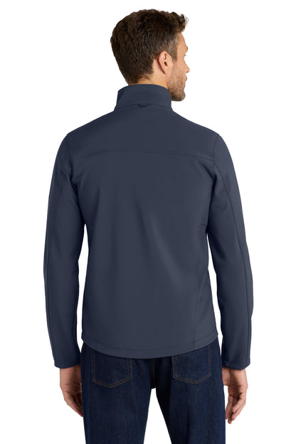 River Blue Port Authority Collective Soft Shell Jacket. J901 plain