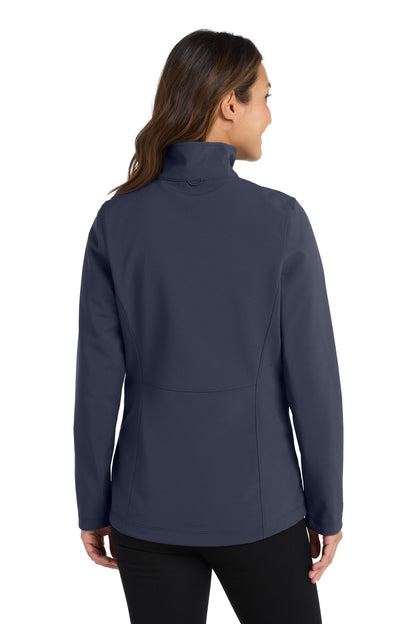 River Blue Port Authority Women's Collective Soft Shell Jacket. L901 plain