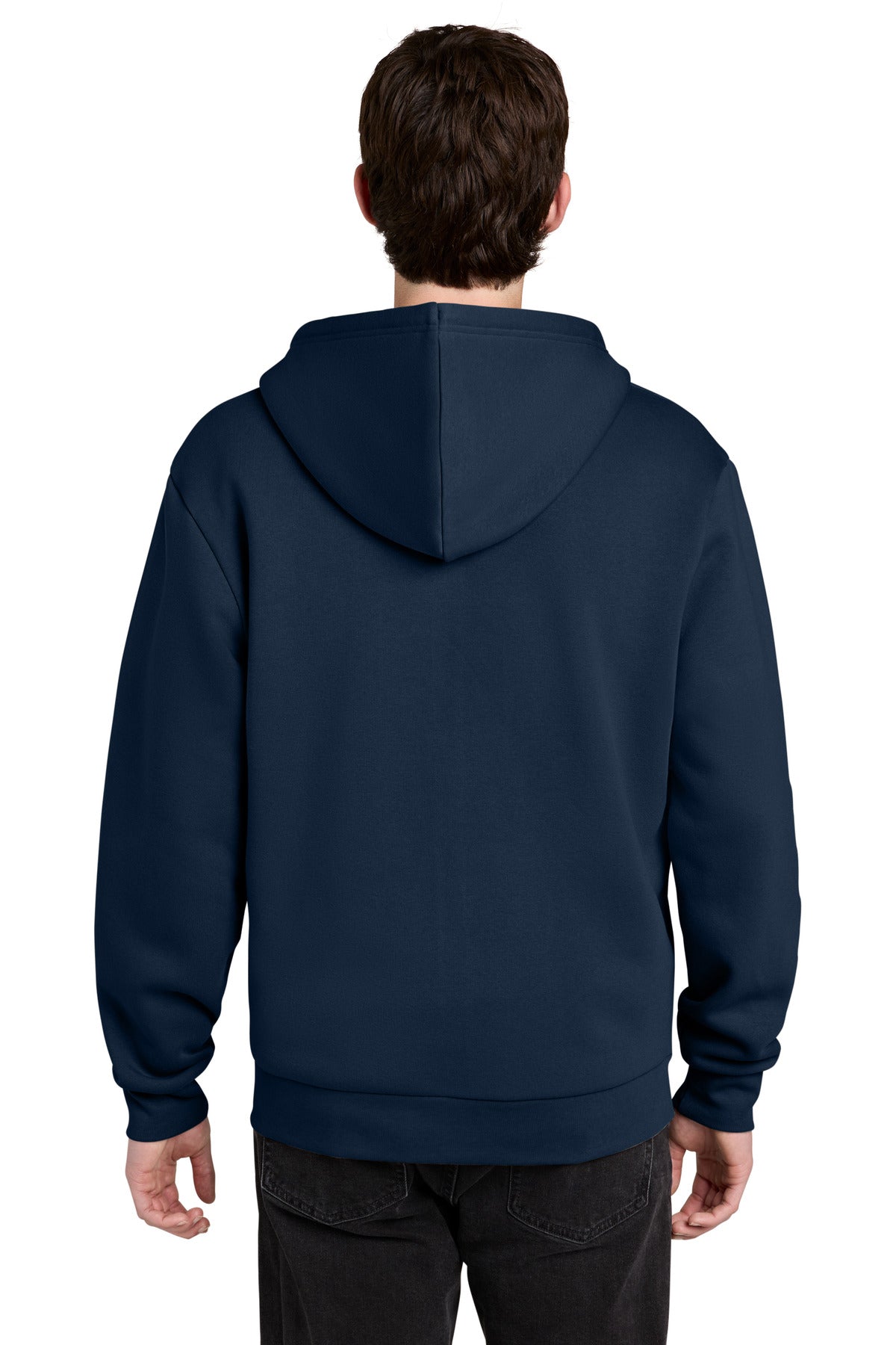 RiverBlNv District MelloFleece Full-Zip Hoodie DT6702 plain