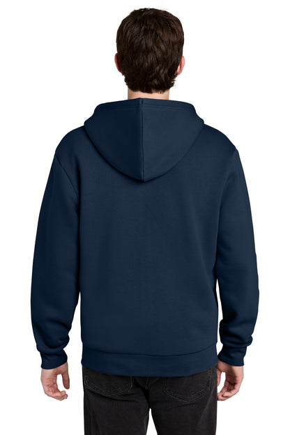 RiverBlNv District MelloFleece Full-Zip Hoodie DT6702 plain