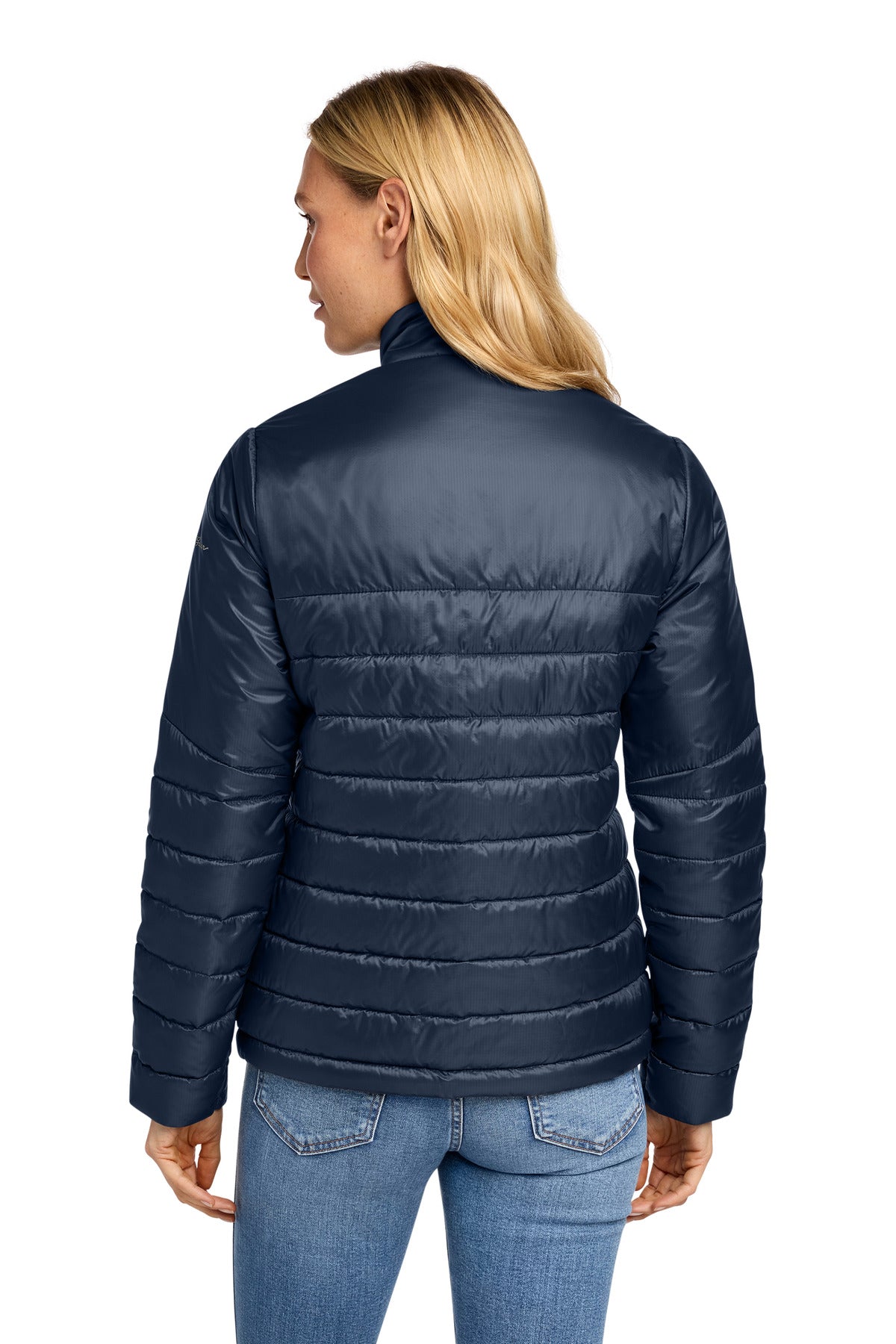 RiverBlNv Eddie Bauer Women's Quilted Jacket EB511 plain