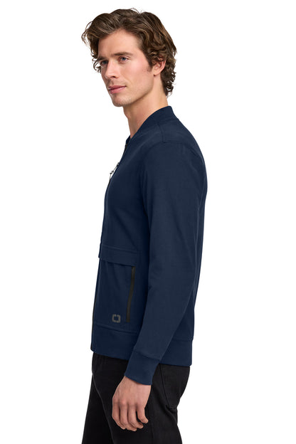 RiverBlNv OGIO Outstretch Full-Zip OG830 plain