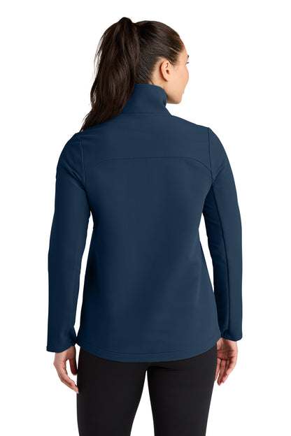 RiverBlNv OGIO Women's Kinetic Soft Shell LOG740 plain