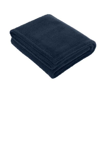 RiverBlNv Port Authority Dream Plush Travel Blanket Kit BP38 plain