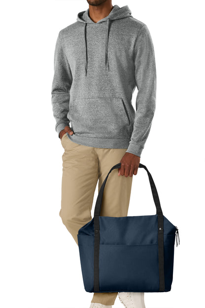 RiverBlNv Port Authority Matte Oxford Tote BG472