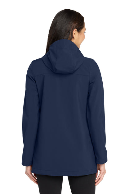 RiverBlNv Port Authority Women's Collective Outer Soft Shell Parka L919 plain
