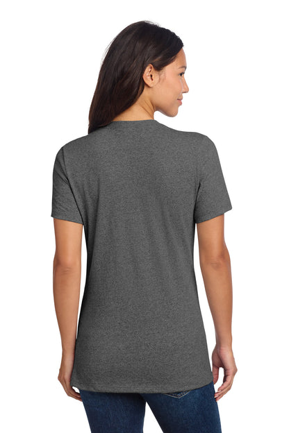 RldedChrHr Allmade Women's Recycled Blend V-Neck Tee AL2303 plain