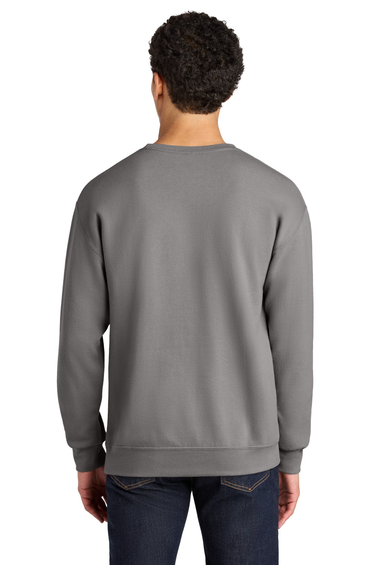 Rock Jerzees Ultimate Unisex CVC Ring Spun Crewneck Sweatshirt IC48M plain