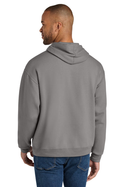 Rock Jerzees Ultimate Unisex CVC Ring Spun Hooded Sweatshirt IC49M plain
