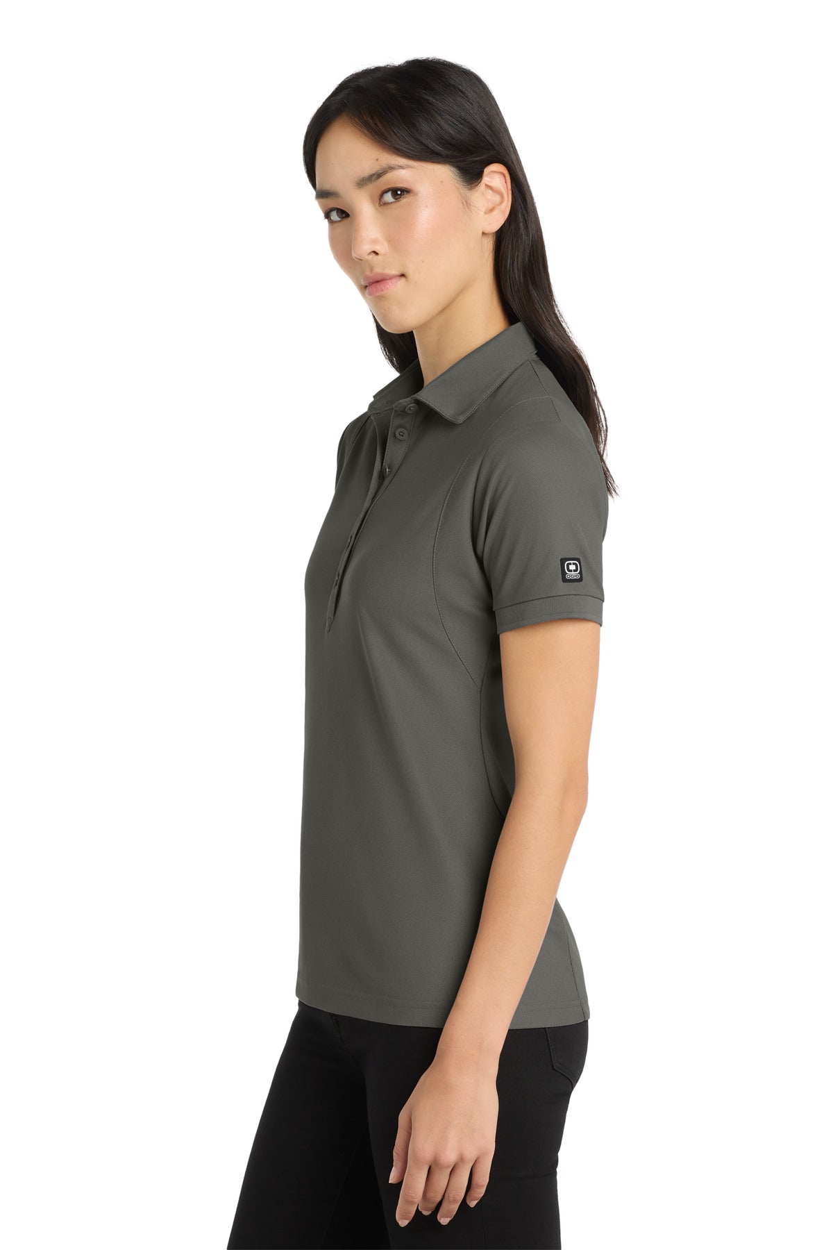Rogue Grey OGIO - Jewel Polo. LOG101 plain