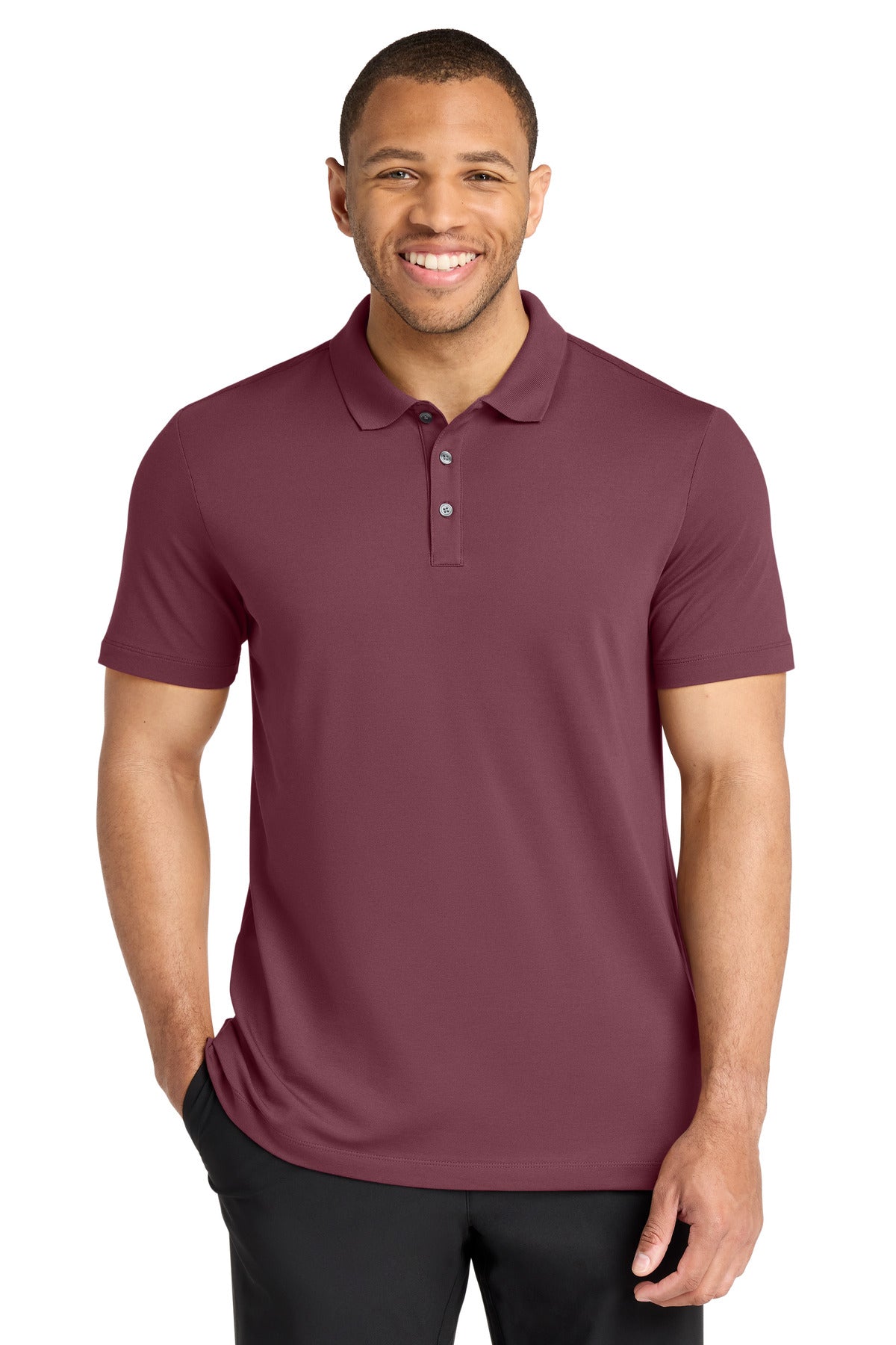 Rosewood Mercer+Mettle Stretch Pique Polo MM1004