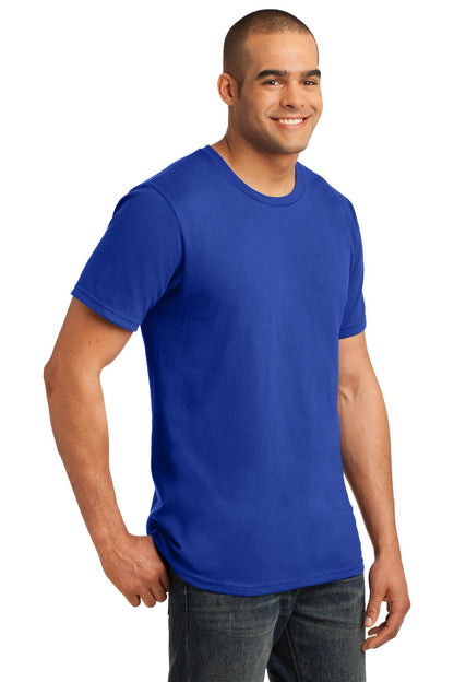 Royal Blue Gildan 100% Ring Spun Cotton T-Shirt. 980 plain
