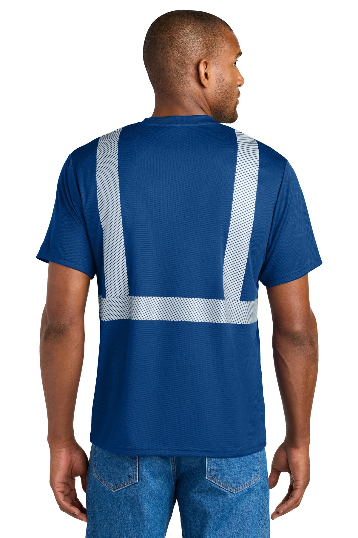 Royal CornerStone Enhanced Visibility Segmented Tape Tee CS206 plain