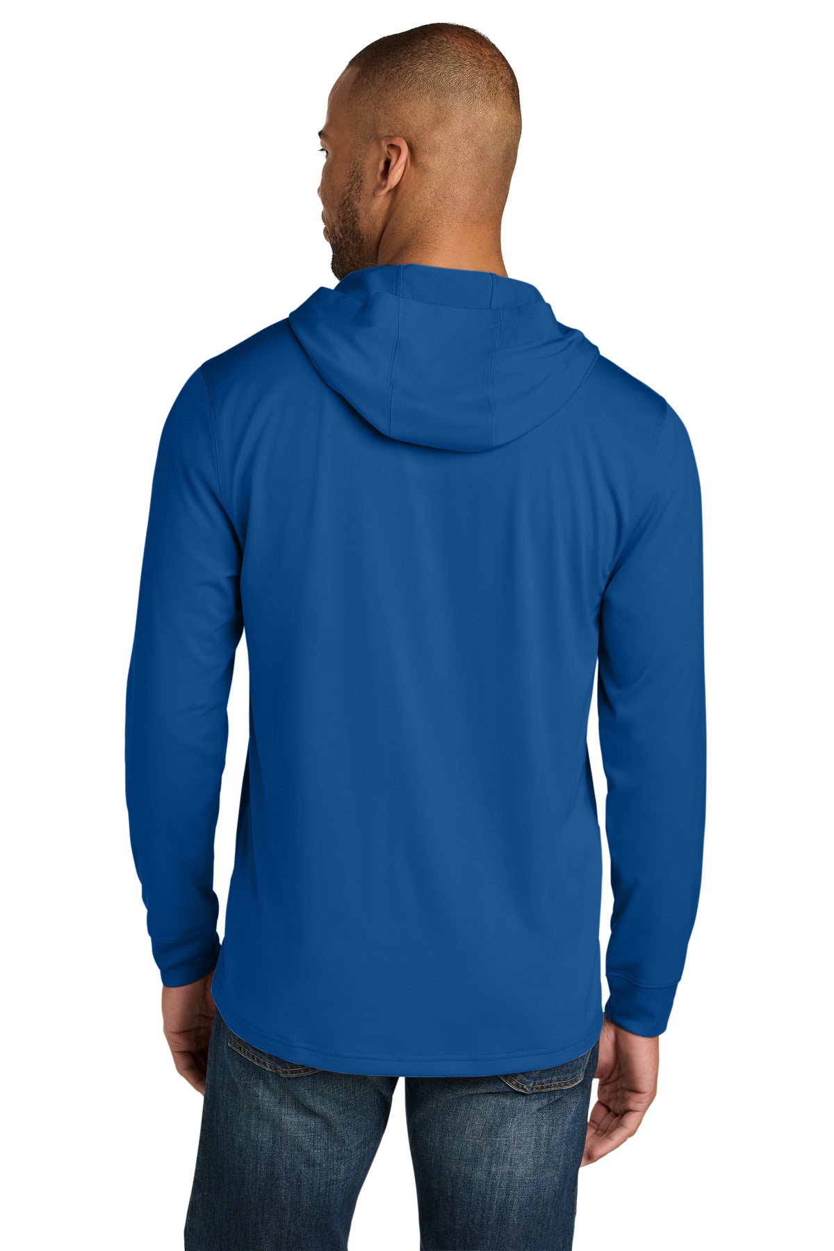 Royal CornerStone Workwear Pro Long Sleeve Hooded Tee CS440LSH plain