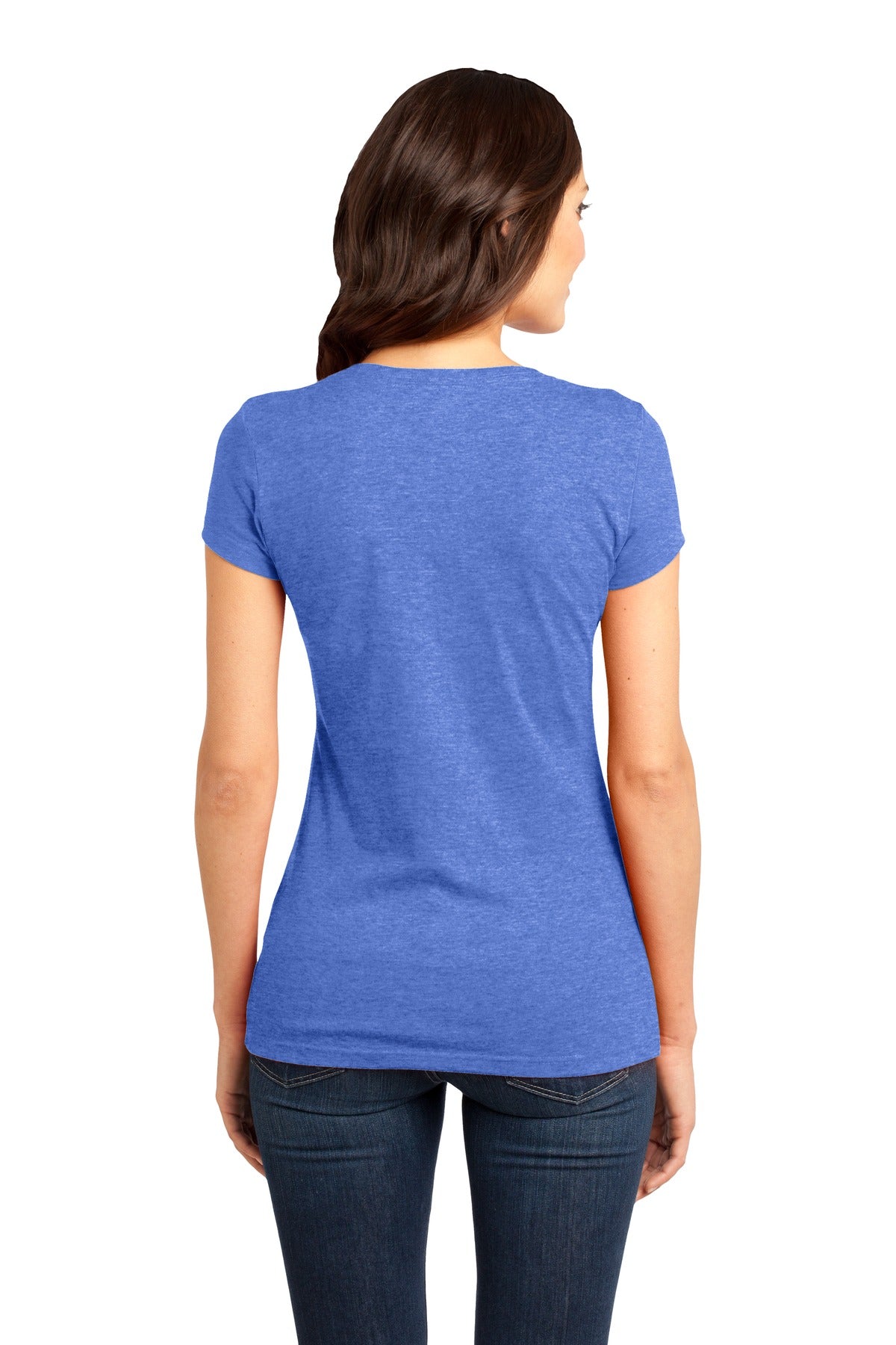 Royal Frost District Women's Fitted Very Important Tee . DT6001 plain