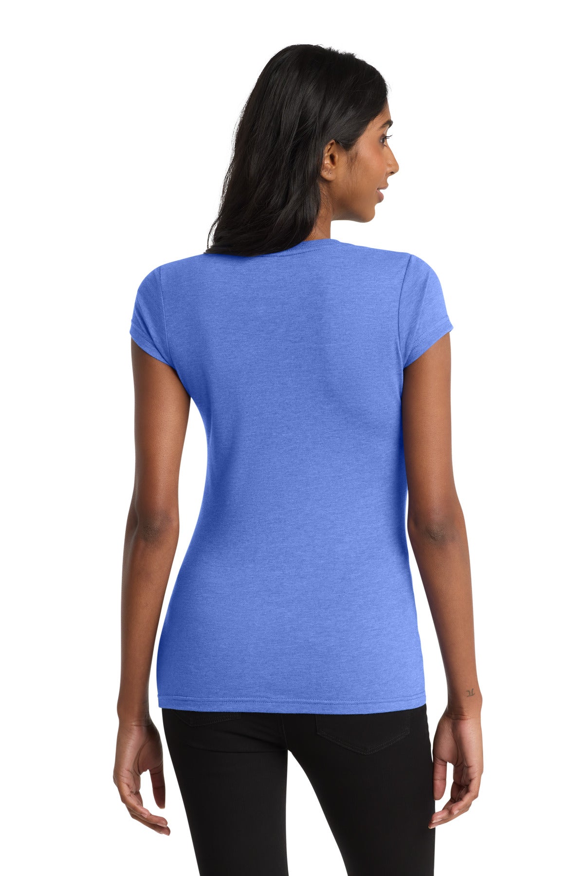 Royal Frost District Women's Fitted Very Important Tee . DT6001 plain
