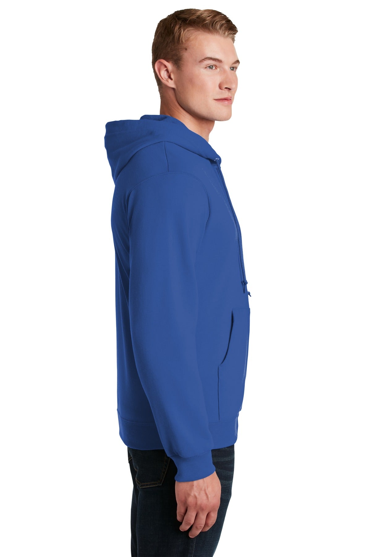 ROYAL Jerzees - NuBlend Full-Zip Hooded Sweatshirt. 993M plain