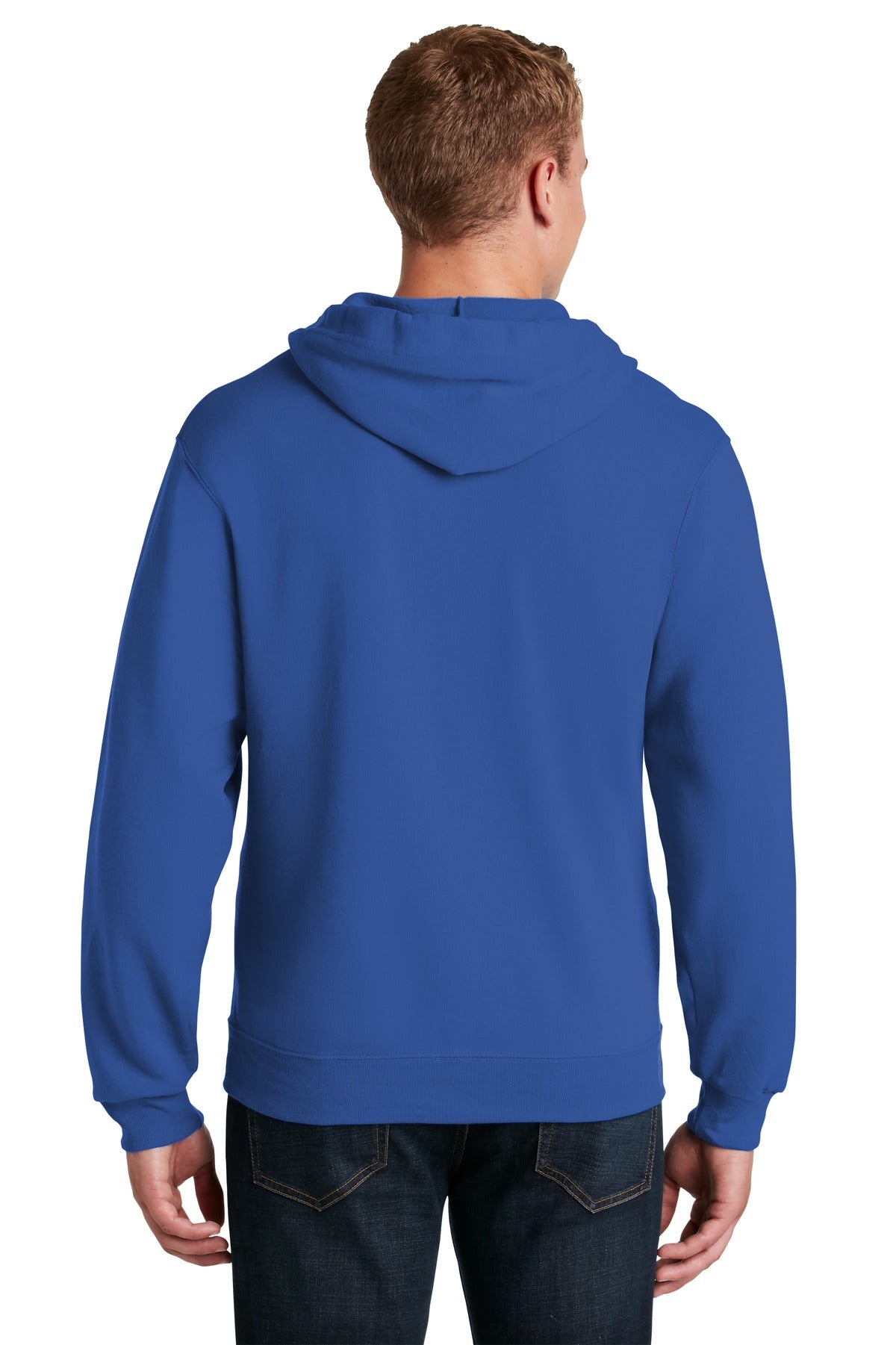 ROYAL Jerzees - NuBlend Full-Zip Hooded Sweatshirt. 993M plain