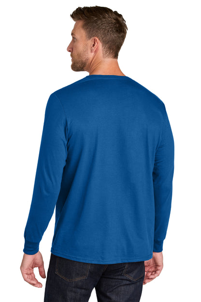 Royal Jerzees Ultimate Unisex Ring Spun Long Sleeve T-Shirt IC46L plain