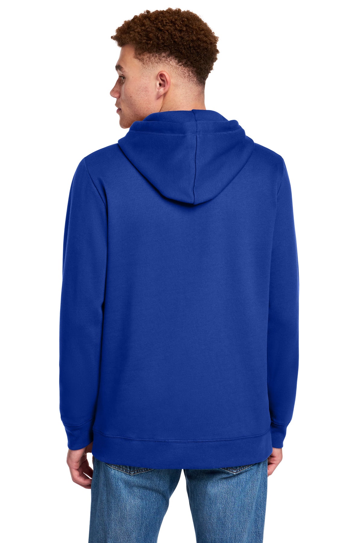 Royal New Era Comeback Fleece Pullover Hoodie NEA550 plain