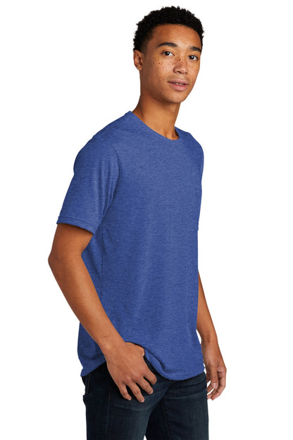 Royal Next Level Apparel Adult Poly/Cotton Tee. NL6200 plain