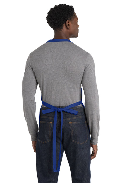 Royal Port Authority Medium-Length Apron with Pouch Pockets. A510 plain