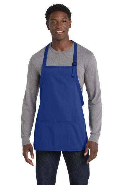 Royal Port Authority Medium-Length Apron with Pouch Pockets. A510