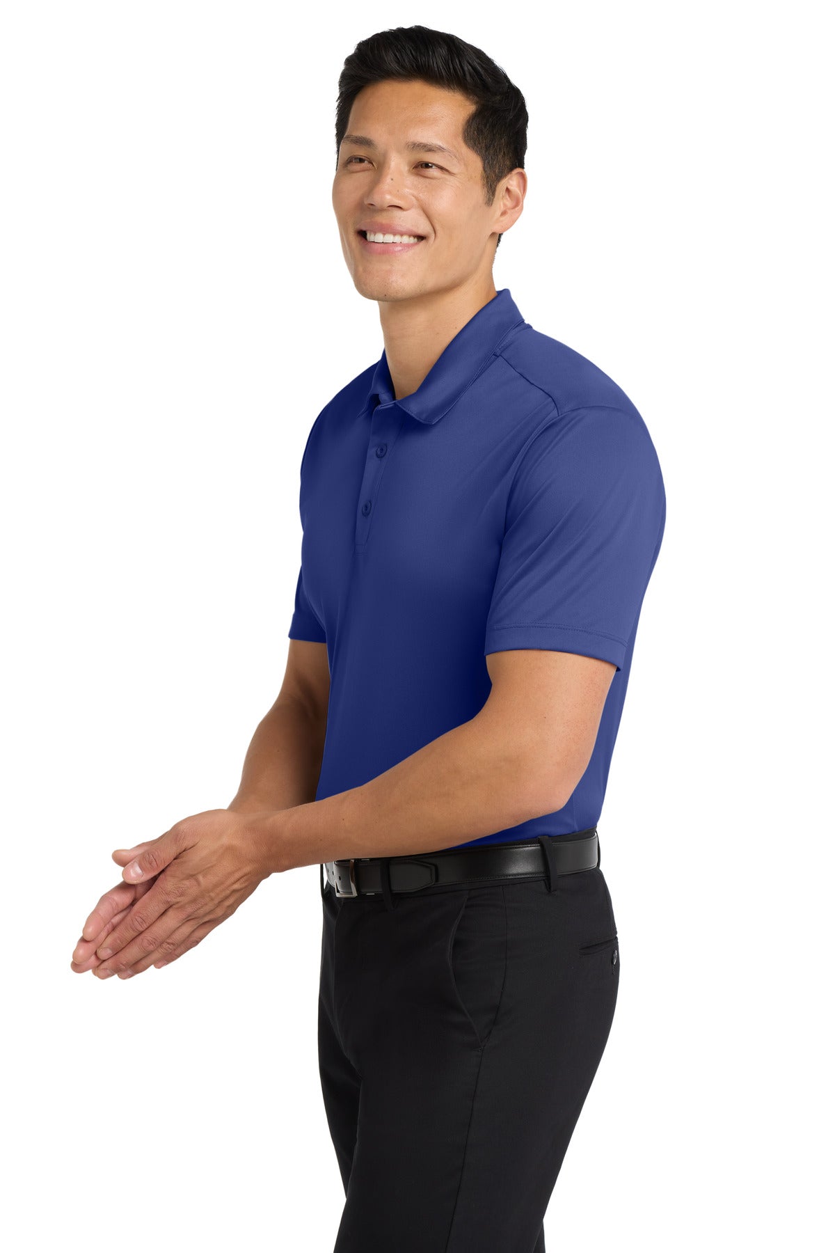 Royal Port Authority Tall Silk Touch Performance Polo. TLK540 plain