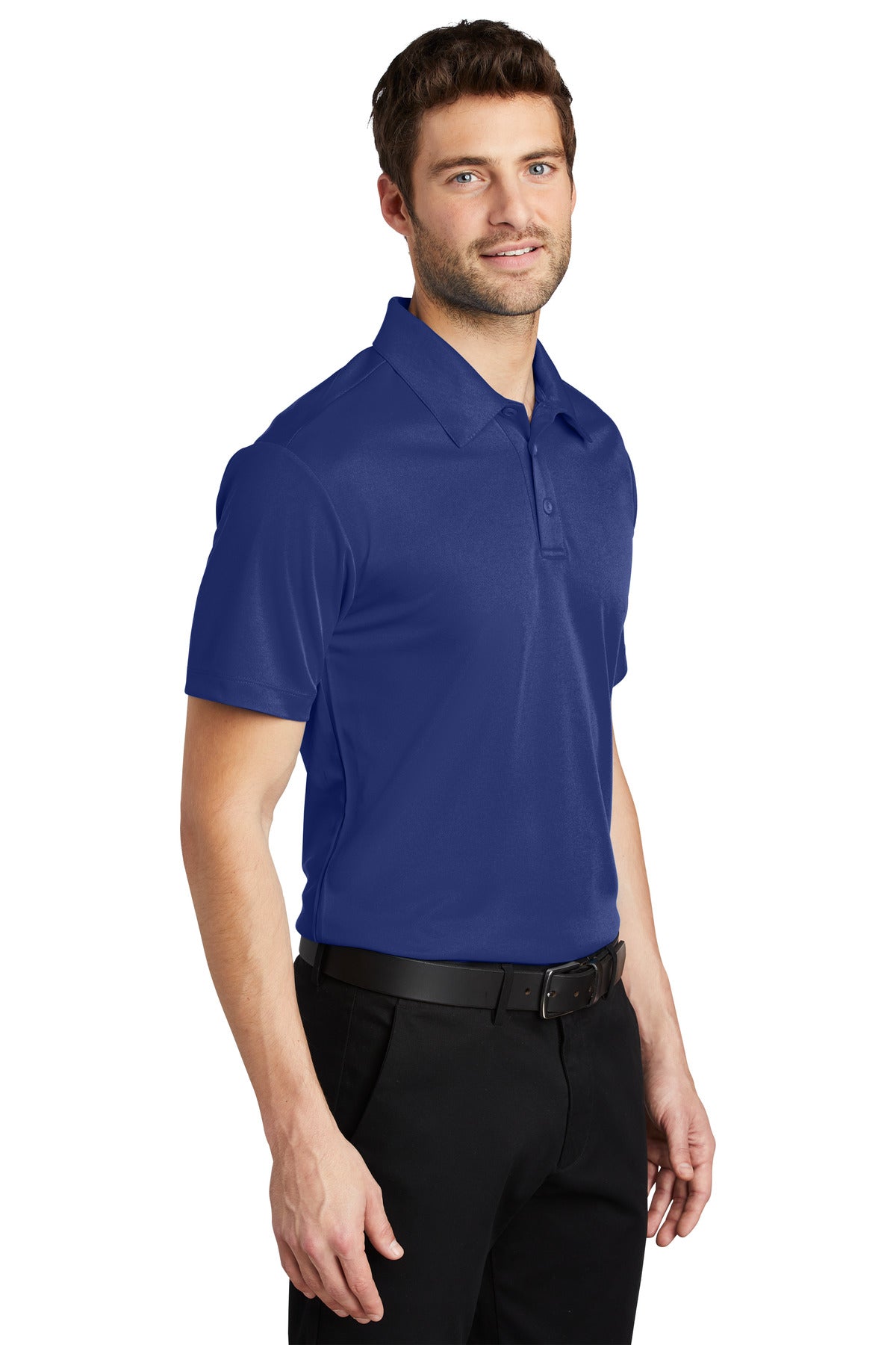 Royal Port Authority Tall Silk Touch Performance Polo. TLK540 plain