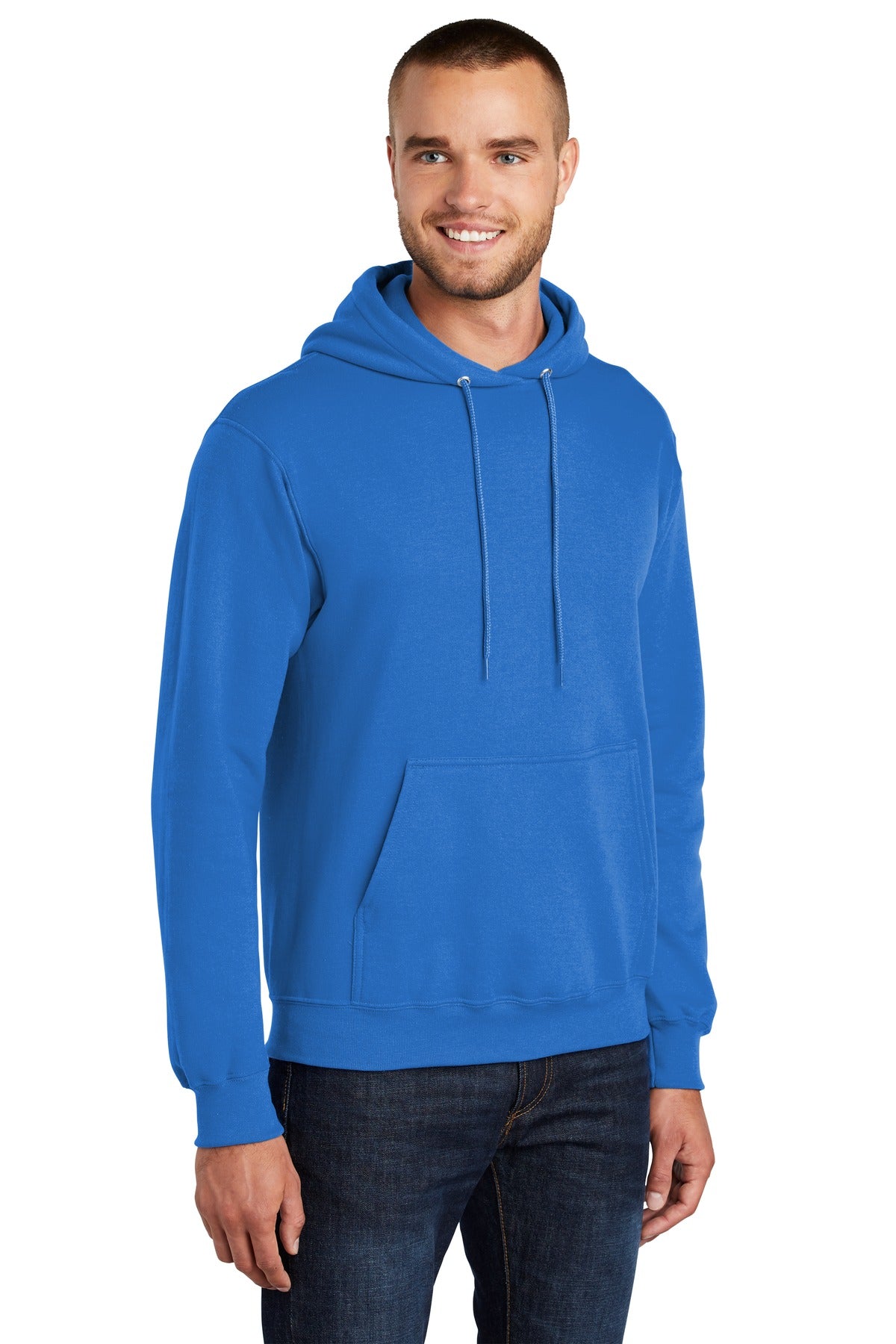 Royal Port & Co Core Fleece Pullover Hooded Sweatshirt. PC78H
