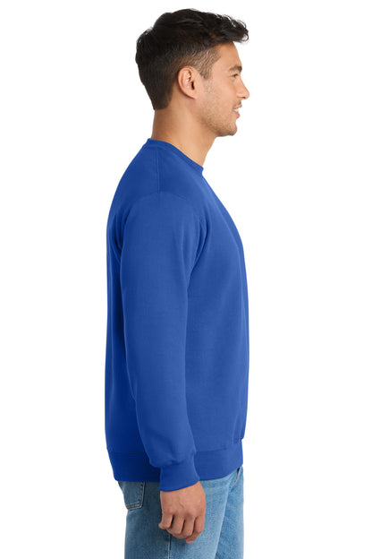Royal Port & Co Essential Fleece Crewneck Sweatshirt. PC90 plain