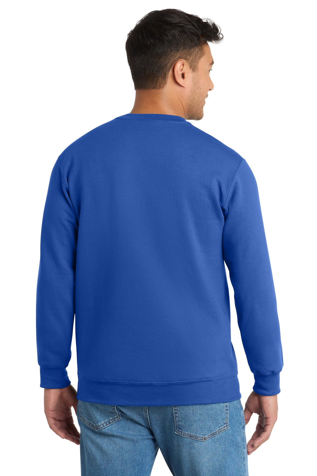 Royal Port & Co Essential Fleece Crewneck Sweatshirt. PC90 plain