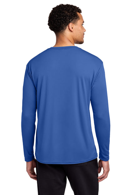 Royal Port & Co Long Sleeve Performance Tee. PC380LS plain