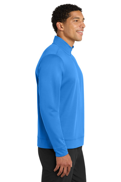 Royal Port & Co Performance Fleece 1/4-Zip Pullover Sweatshirt. PC590Q plain