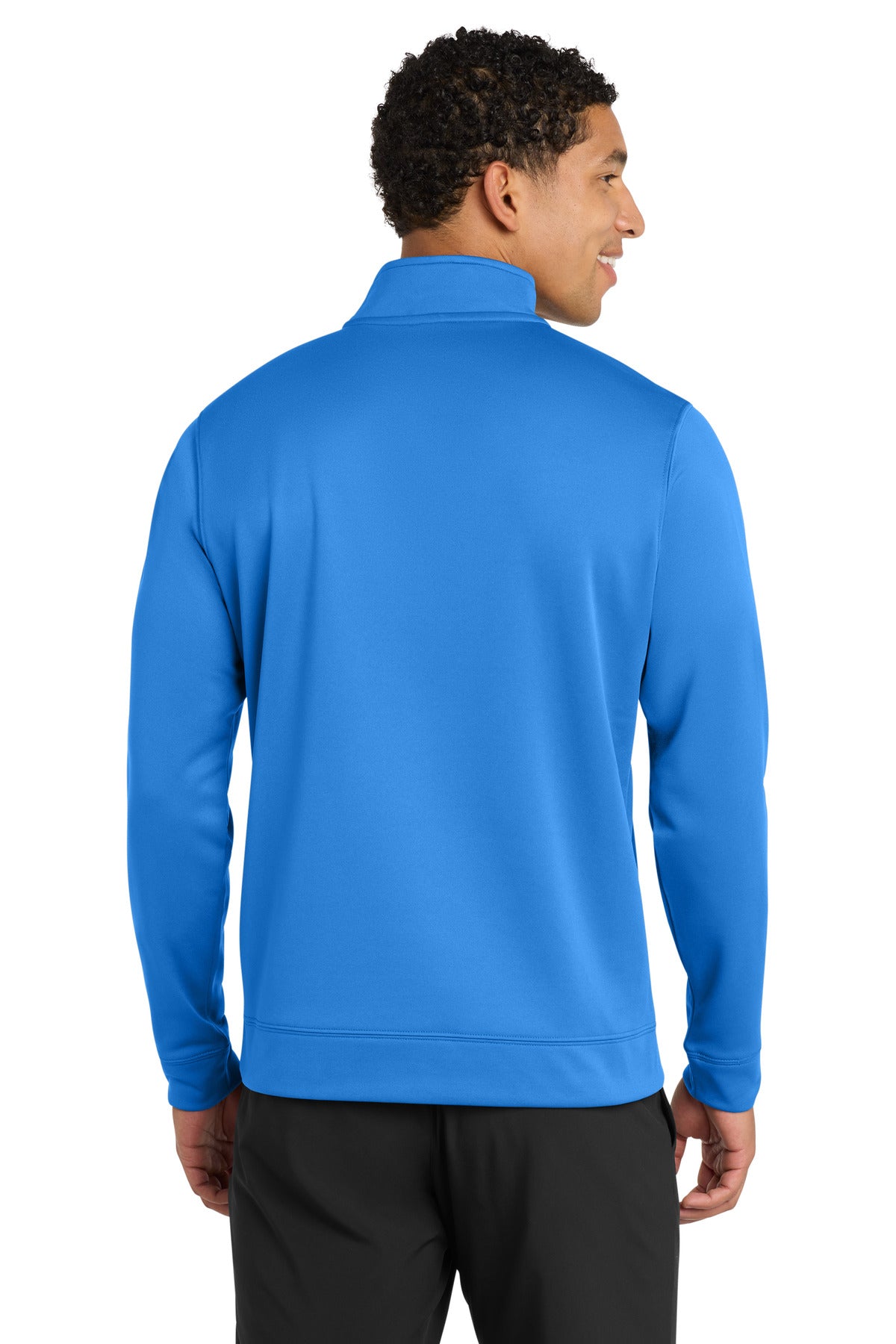 Royal Port & Co Performance Fleece 1/4-Zip Pullover Sweatshirt. PC590Q plain
