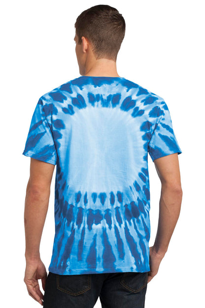 Royal Port & Co Window Tie-Dye Tee. PC149 plain