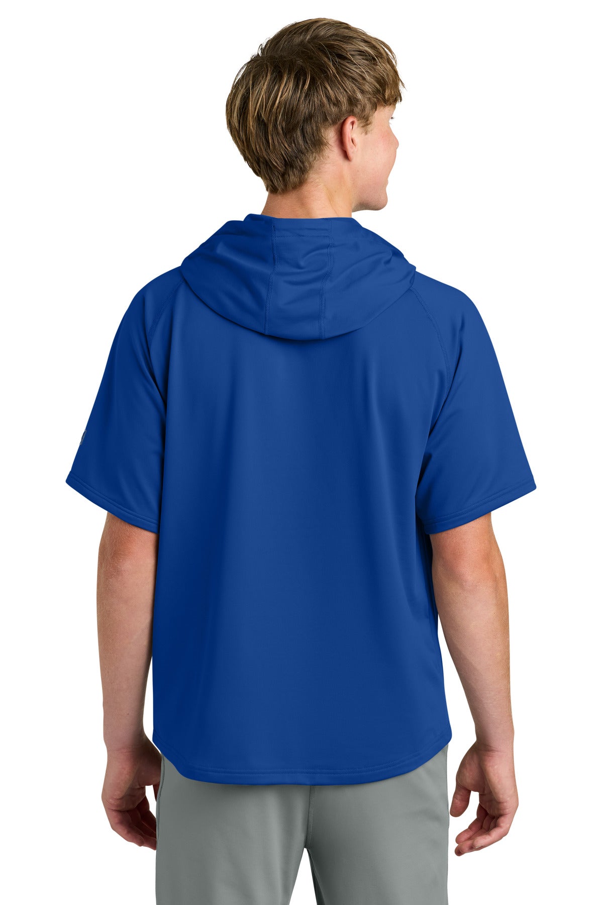 Royal Richardson Charge Performance Fleece Short Sleeve Hoodie RA7200SSH plain