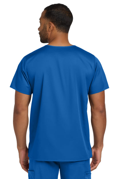 Royal Wink Unisex WorkFlex Chest Pocket V-Neck Top WW3160 plain
