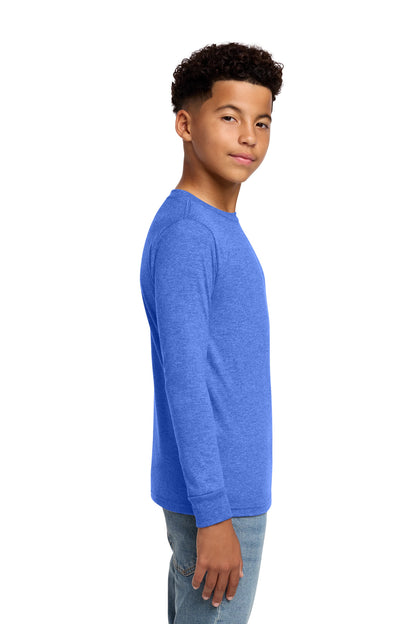 RoyalFrost District Youth Perfect Tri Long Sleeve Tee DT132Y plain