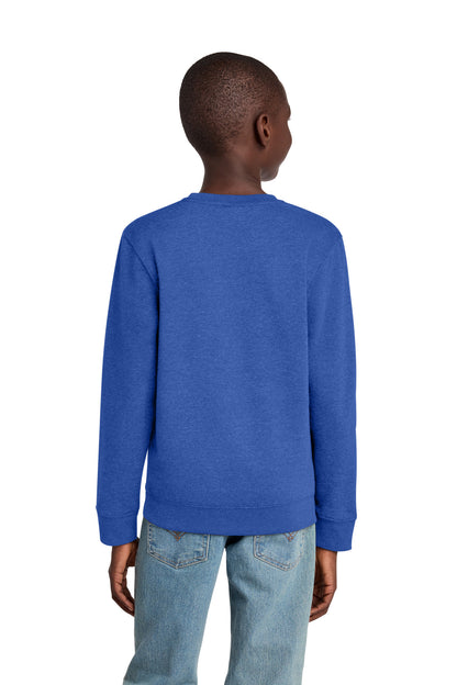 RoyalFrost District Youth V.I.T. Fleece Crew DT6104Y plain