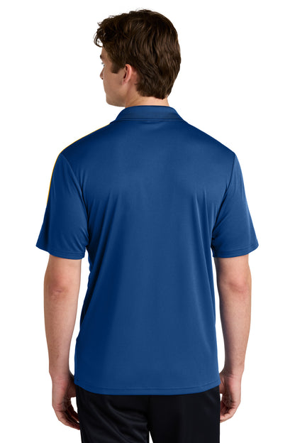 Royal/Gold Sport-Tek Competitor United Polo ST104 plain