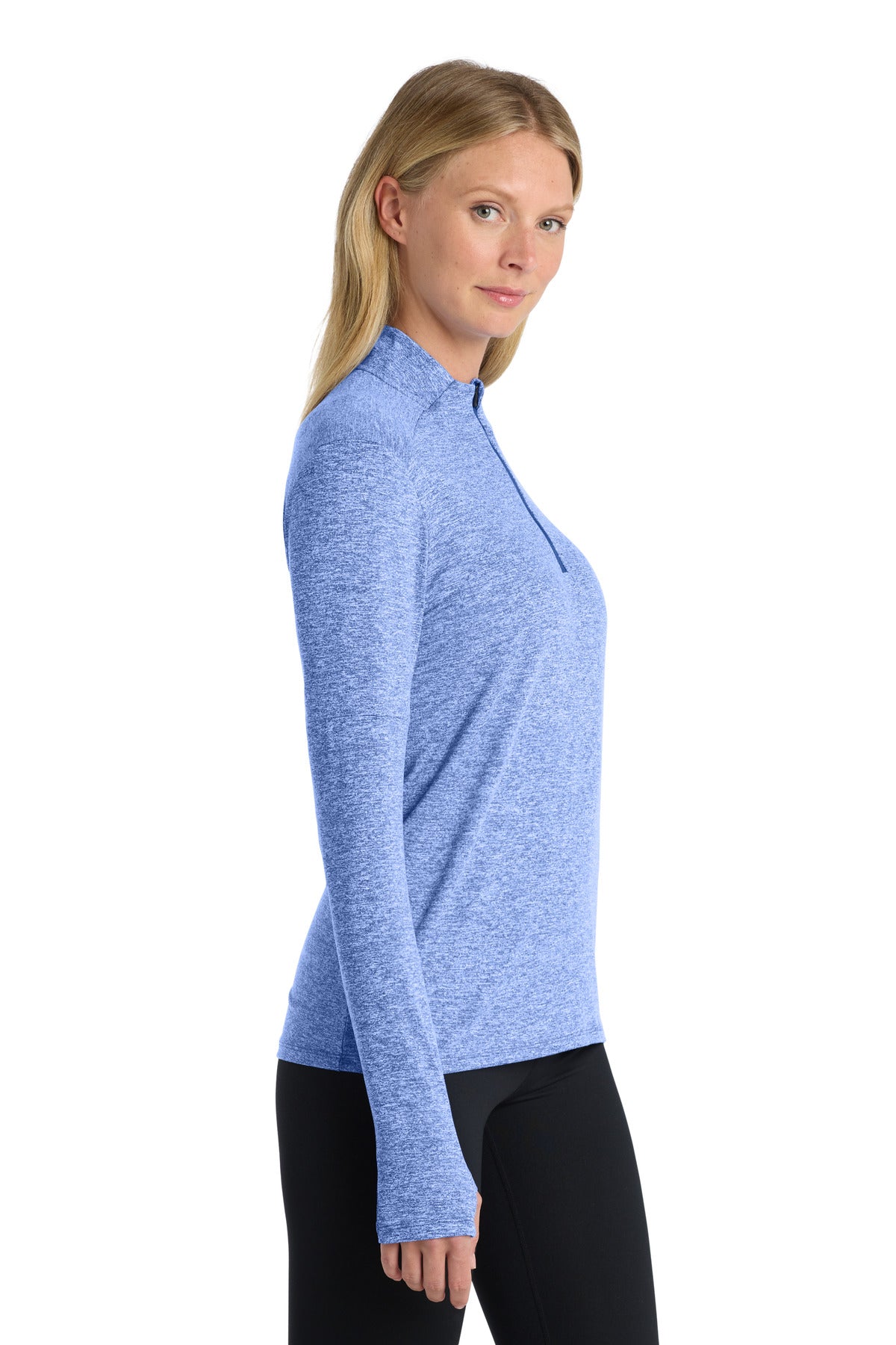 RoyalHt Nike Women's Dri-FIT Element 1/2-Zip Top NKDH4951 plain