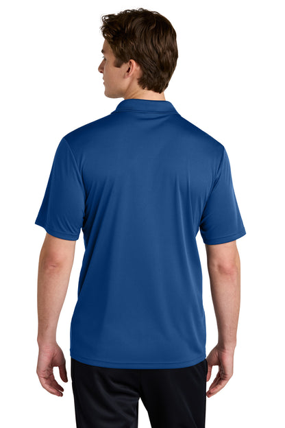 Royal/Wht Sport-Tek Competitor United Polo ST104 plain