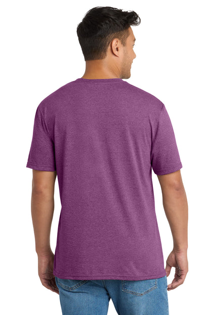 RspbryHthr Port & Co Tri-Blend Tee. PC330 plain