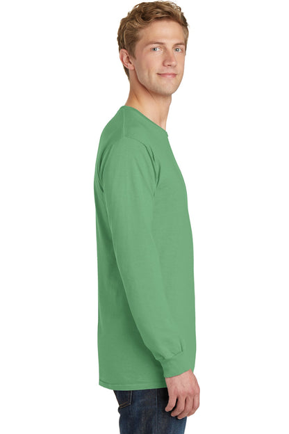 Safari Port & Co Beach Wash Garment-Dyed Long Sleeve Tee PC099LS plain
